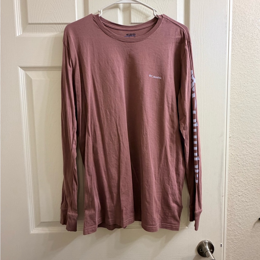Columbia Men's Long Sleeve Tee - Mauve